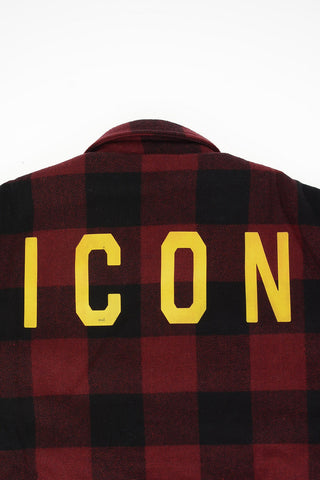 gun club check Padded ICON blouson