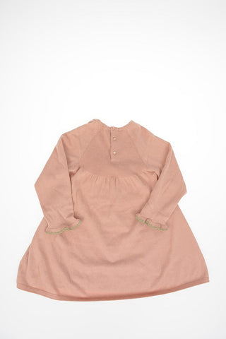 knit dress With Ruffles