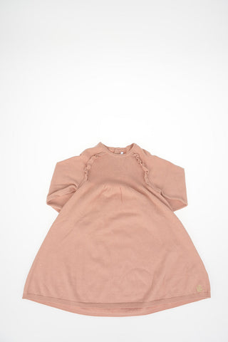 knit dress With Ruffles