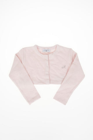 Snap Button Cropped Cardigan