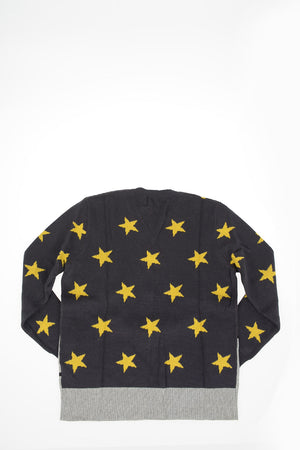 fringed embroidered sweater