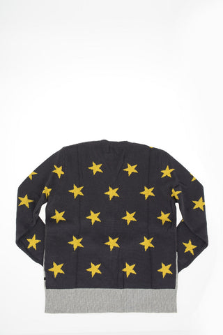 maglia con frange ricamata