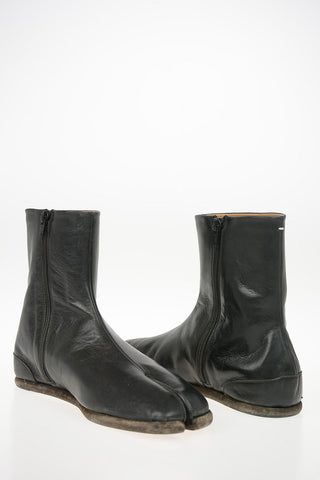 MM22 Leather TABI Ankle Boot