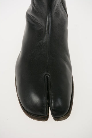MM22 Leather TABI Ankle Boot