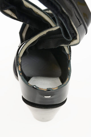 MM22 10cm Patent LEather Decolletè