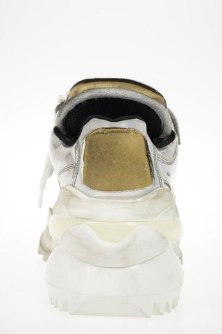 MM22 Laminate Leather Destroyed Sneaker