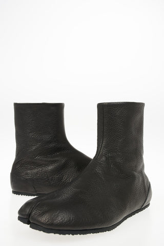 MM22 Leather TABI Ankle Boot