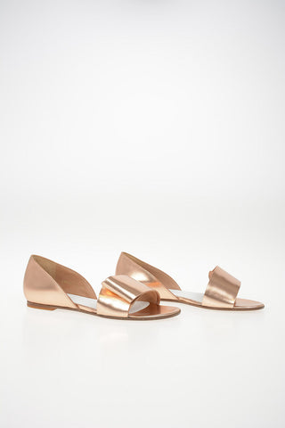 MM22 Laminate Leather Sandal