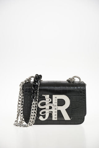 Faux Leather Crocodile Printed CAMIRAN Mini Bag