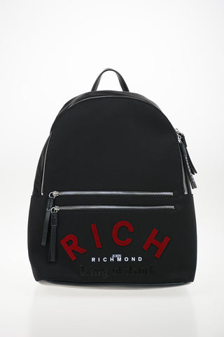 Faux Leather Embroidered GRENDA Backpack
