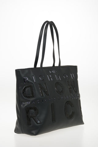Faux Leather Snake Printed GEBERGA Shopping Bag