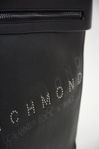 Faux Leather Printed Studded ORIZAB Shoulder Bag