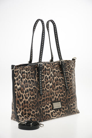 ERMANNO Faux Leather Leopard Printed GRETA Bag