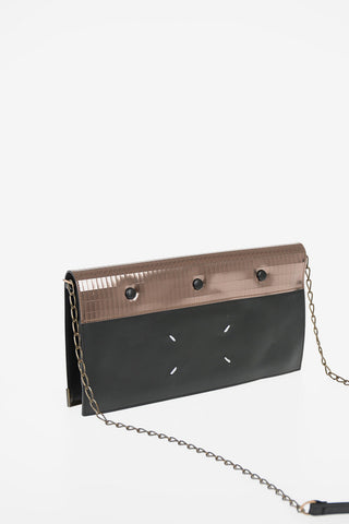 MM11 Laminate Leather Pochette