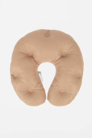 MM11 Leather Neck Travel Pillow