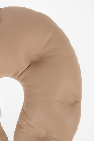 MM11 Leather Neck Travel Pillow