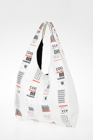 MM11 Leather Printed Shopping Bag
