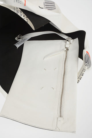 MM11 Leather Printed Shopping Bag