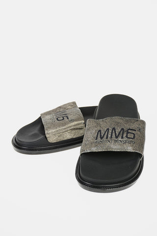 MM6 Ciabatta in Pelle