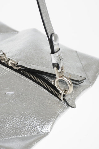 MM11 Laminate Leather Pochette