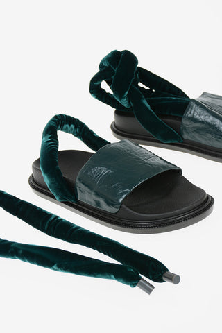 MM6 Chenille Sandal