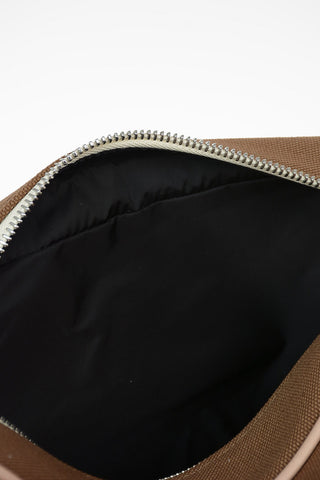 MM11 Fabric Pochette with Leather Insert