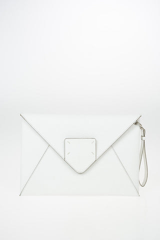 MM11 Leather Envelope Clutch 