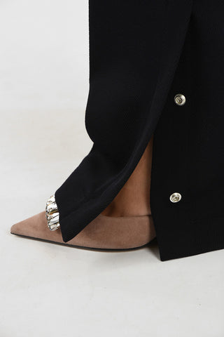 Single Pleat LUIGI Palazzo Pants 