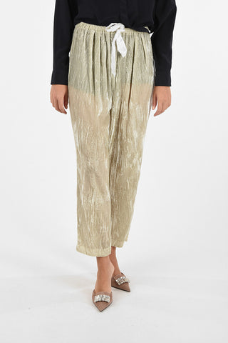 MY PANTS High-Rise Relaxed Fit Pants with glittery Polka Dots