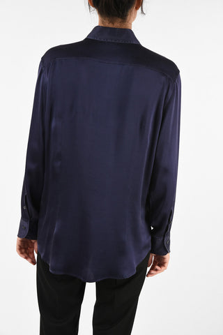 Silk BOBBY Shirt With French Collar