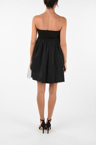 Mini Bubble Dress With Bow