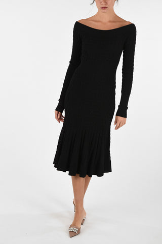 Cable Knit Midi Dress