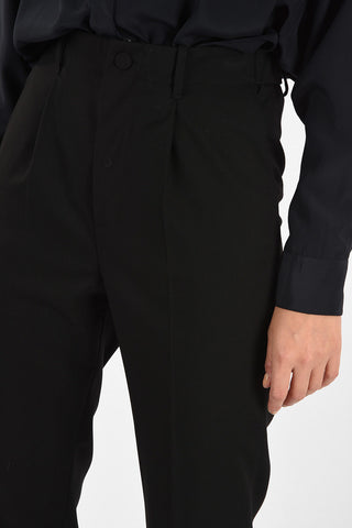 Single Pleat High Waist Pants