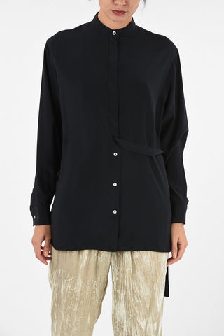 Camicia Collo Coreano GIUSY in Seta