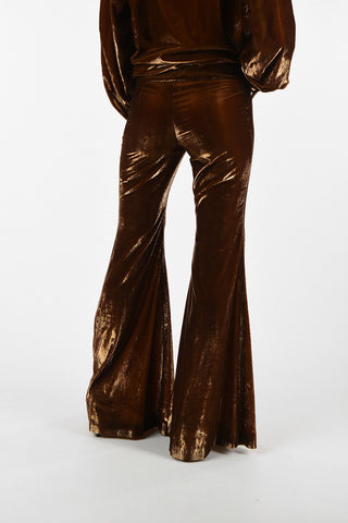 Velvet Flared Pants