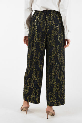 MY PANTS Lurex jacquard Palazzo Pants