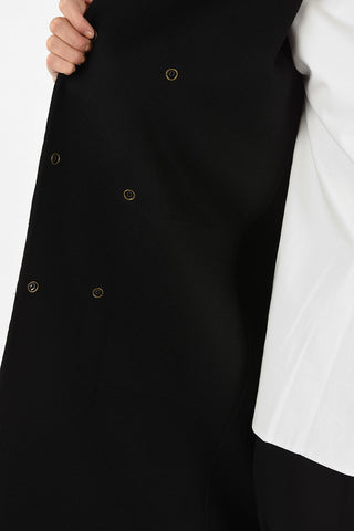Cappotto Doppio Petto in Lana e Cashmere
