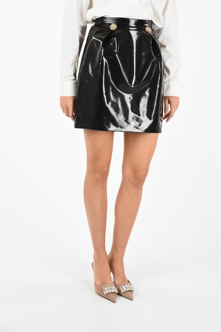 Vinyl Mini Skirt