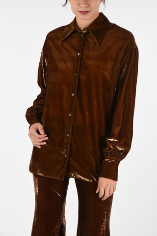 Velvet Classic collar Shirt  