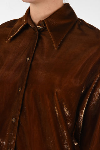 Velvet Classic collar Shirt  