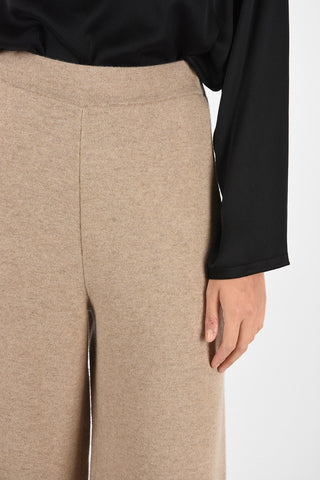 Wool and Cashmere Palazzo Pants