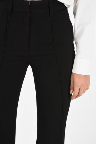 Single Pleat Flared Pants