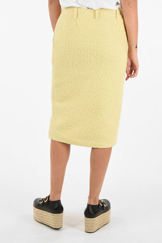 Silk and Alpaca Wool Skirt