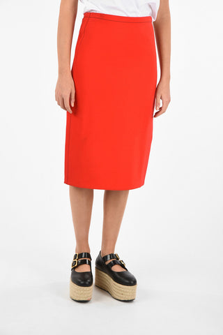 below knee A-Line Skirt