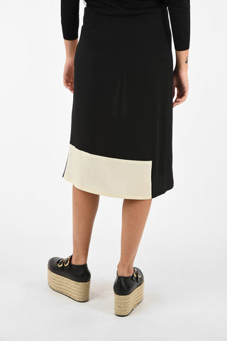 Silk A-Line Skirt
