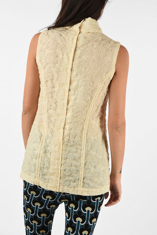 Turtleneck Top with Back Closure