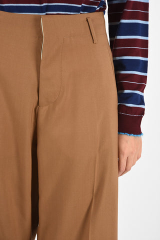 Wide Leg Capri Pant