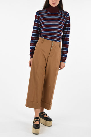 Wide Leg Capri Pant