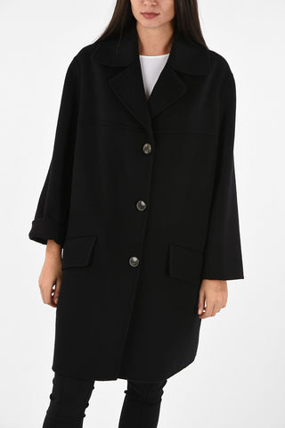 Wool and Cashmere 3 Button Coat