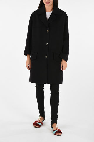 Wool and Cashmere 3 Button Coat
